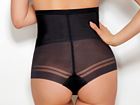 Shapewear panty cincher, belly, waist and hips control, flowers